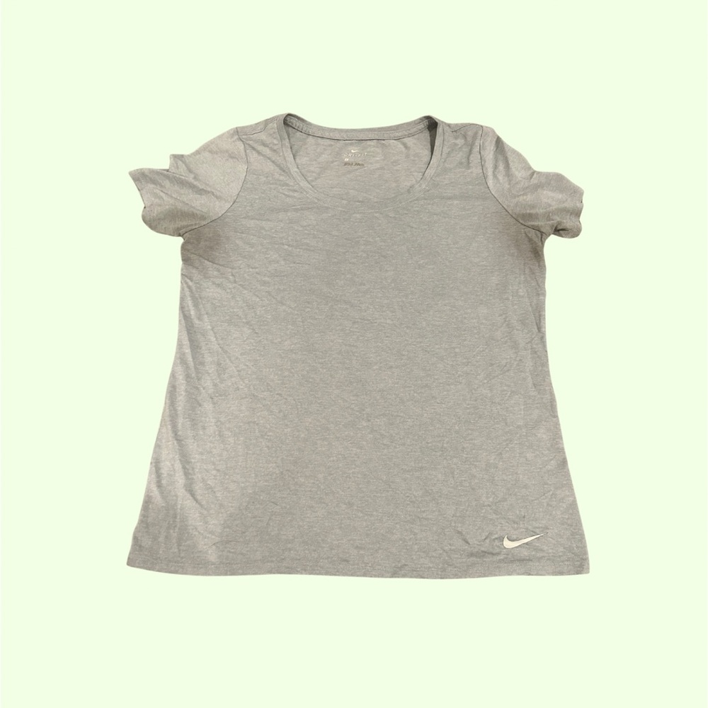 Nike Women's Short Sleeve Gray Tee